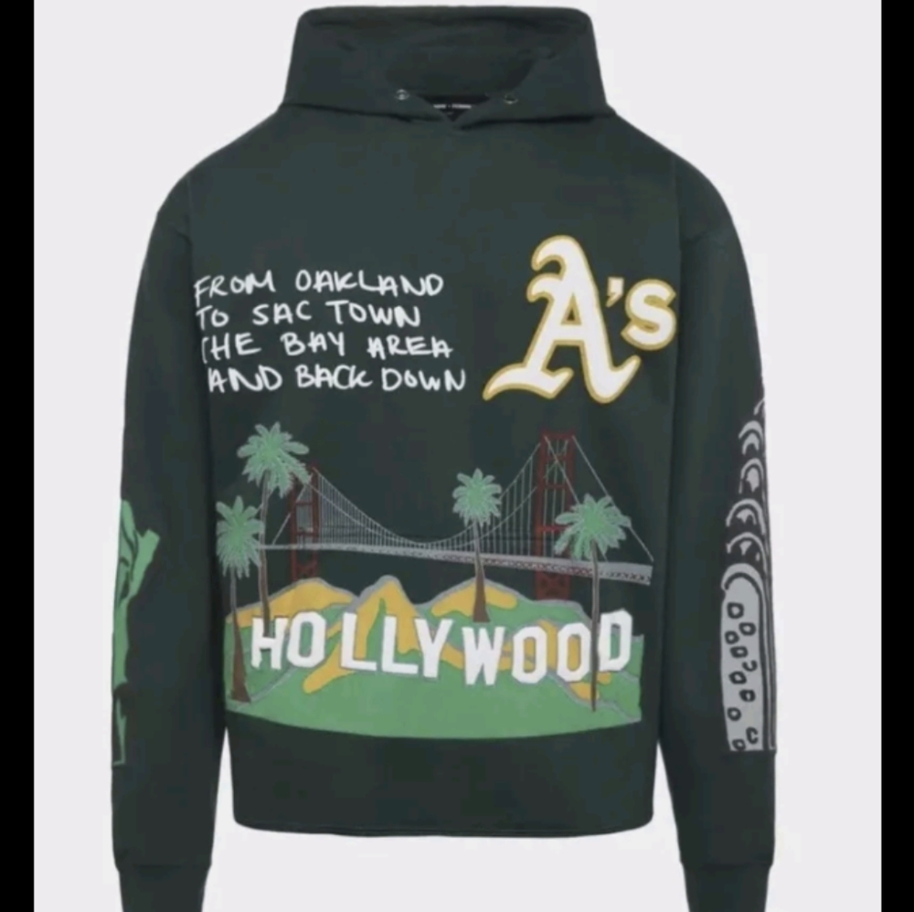 Homme Femme A's Hoodie